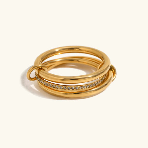 [Royal&Vicky]Dara Diamantring-Set