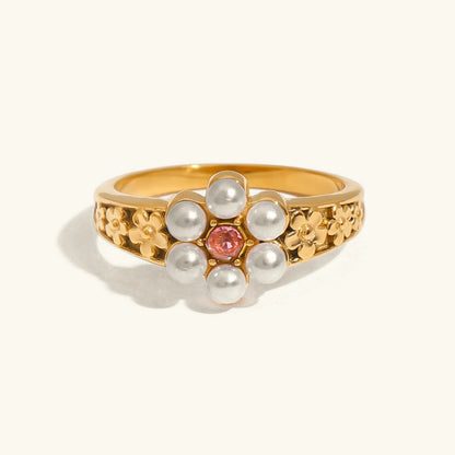 [Royal&Vicky]Thalia Süßwasserperlenring