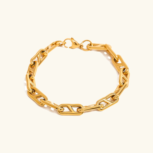[Royal&Vicky]メリッサ ゴールドチェーンブレスレット