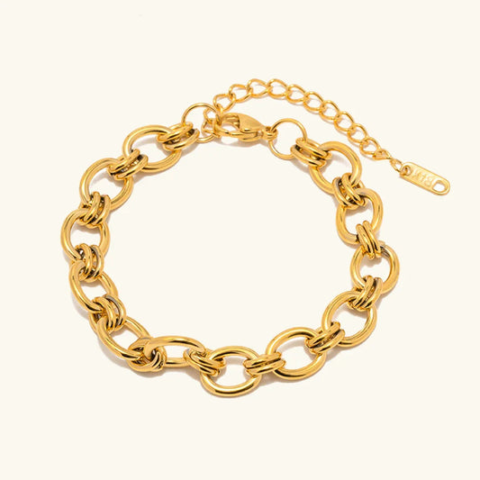[Royal&Vicky]Betty Gold Bracelet