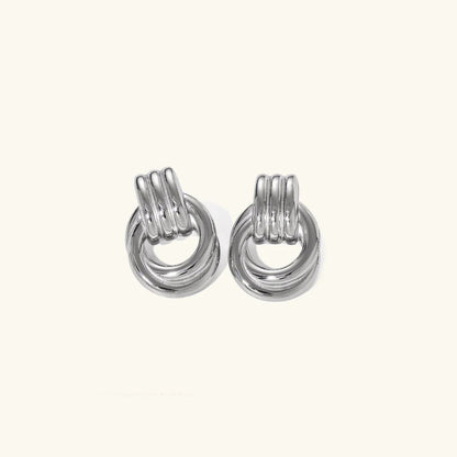 [Royal&Vicky]ルナ レイヤードフープピアス