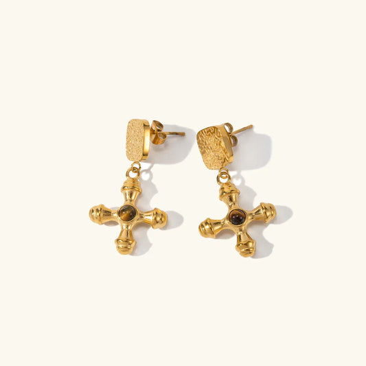 [Royal&Vicky]Della Goldohrringe