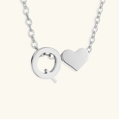 [Royal&Vicky]Ria Initial Letter Gold Necklace