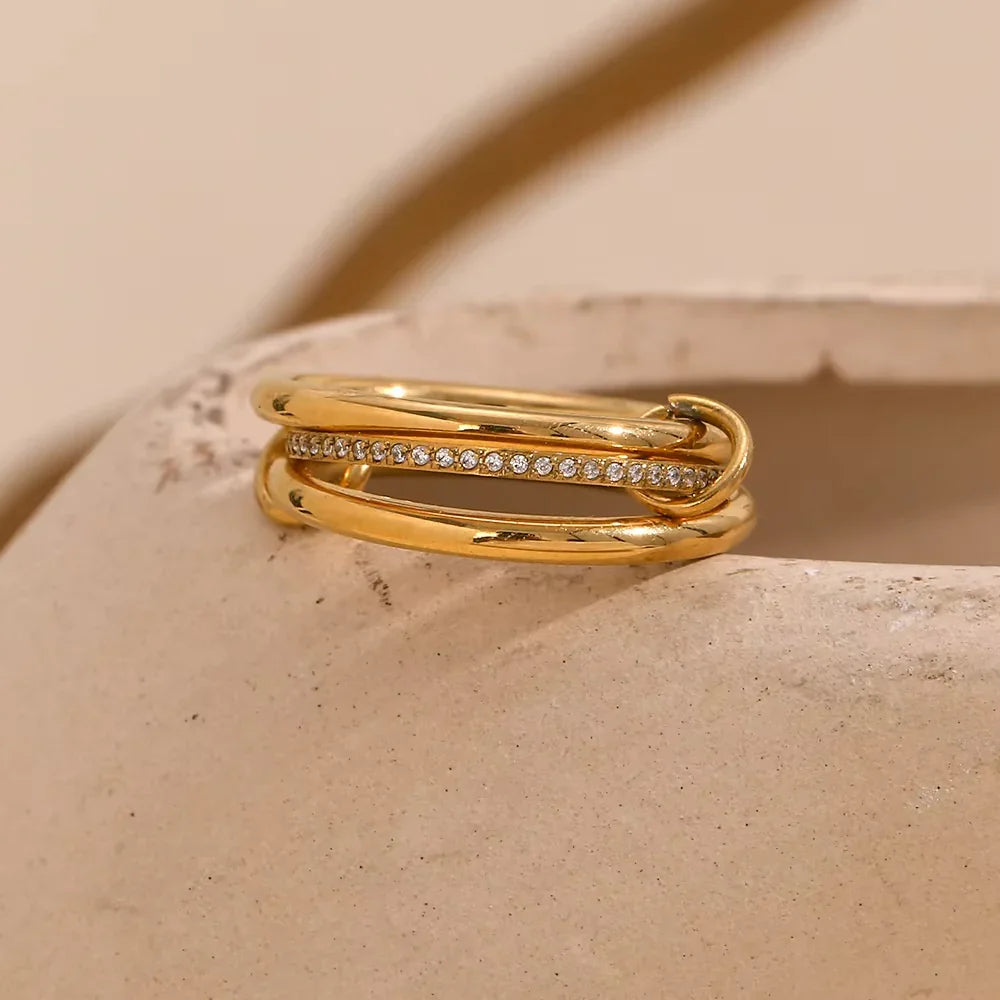 [Royal&Vicky]Dara Diamantring-Set