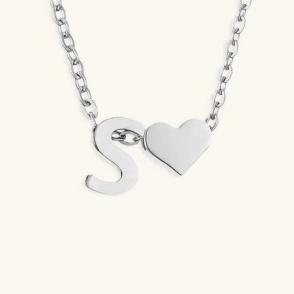 [Royal&Vicky]Ria Initial Letter Gold Necklace