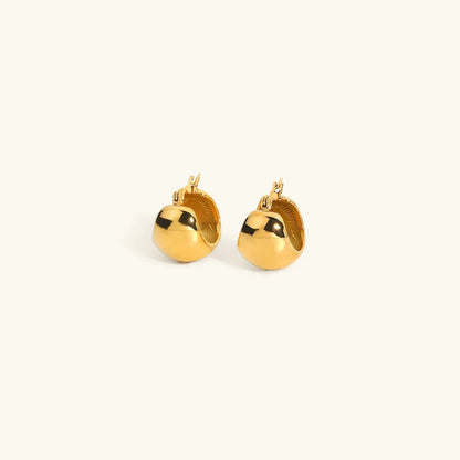 [Royal&Vicky] Sunna ゴールドハギーイヤリング