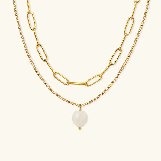 [Royal&Vicky]Tropica Freshwater Pearl Necklace