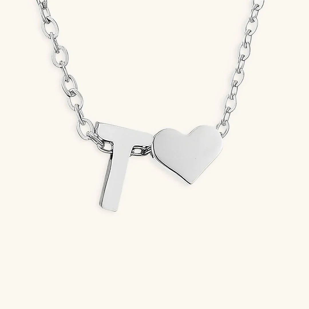 [Royal&Vicky]Ria Initial Letter Gold Necklace
