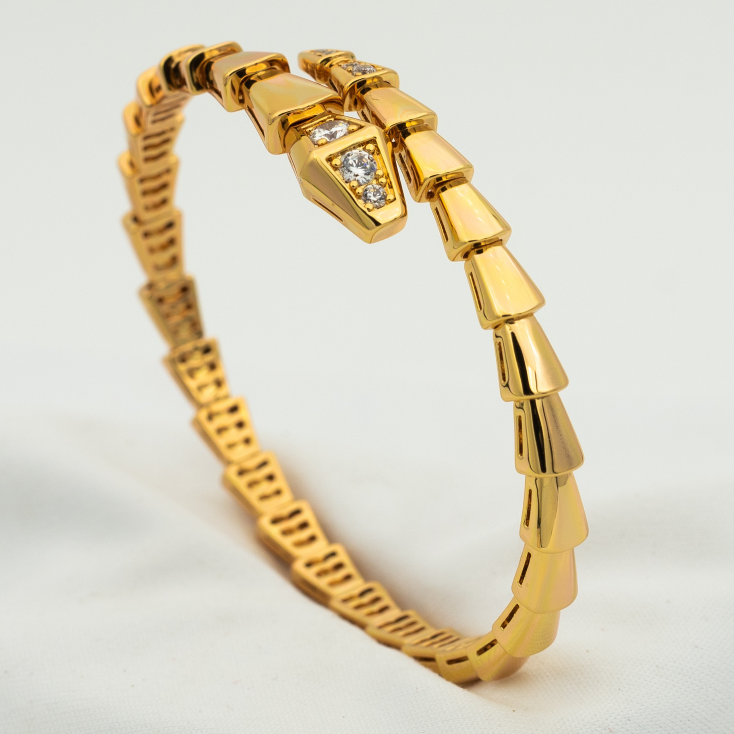 [LUXE]SERPENTI ARMBAND DIAMANTEN ROTGOLD