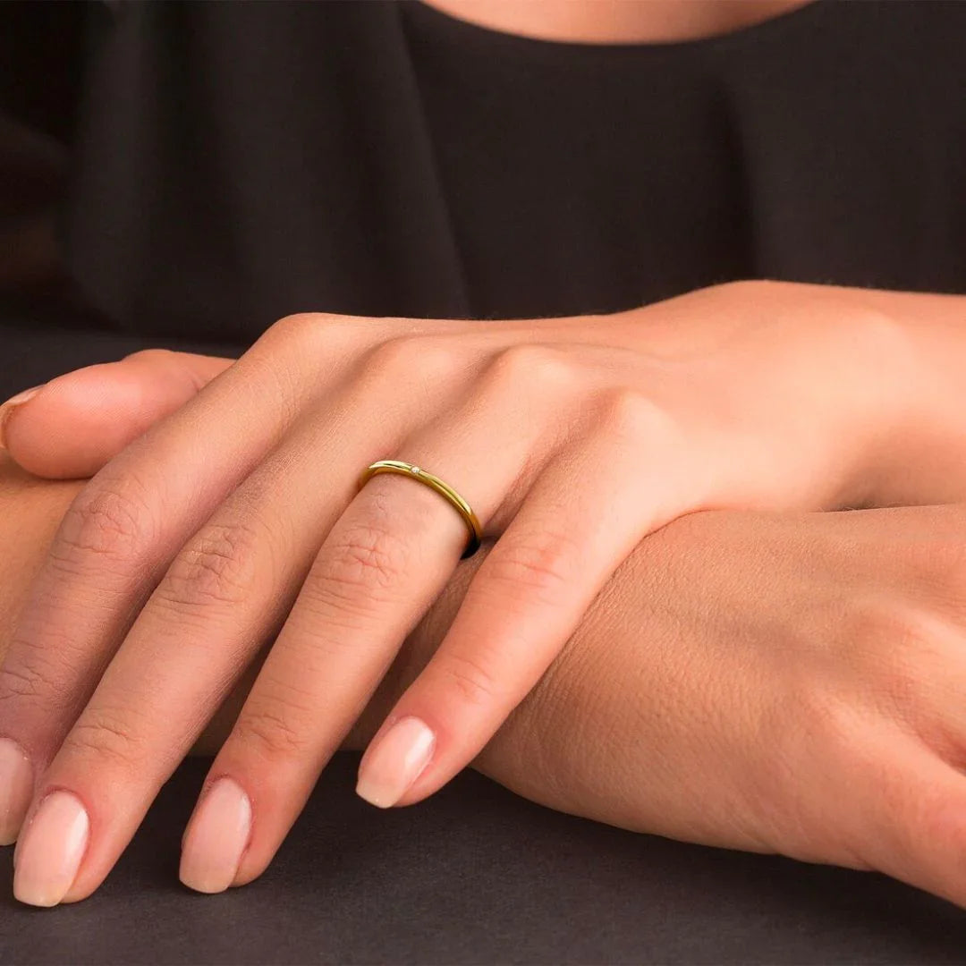 [Royal&Vicky]Sage Gold Ring