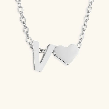 [Royal&Vicky]Ria Initial Letter Gold Necklace