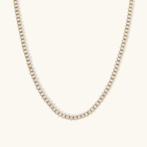 [Royal&Vicky]Wisteria Diamant-Tennis-Halskette