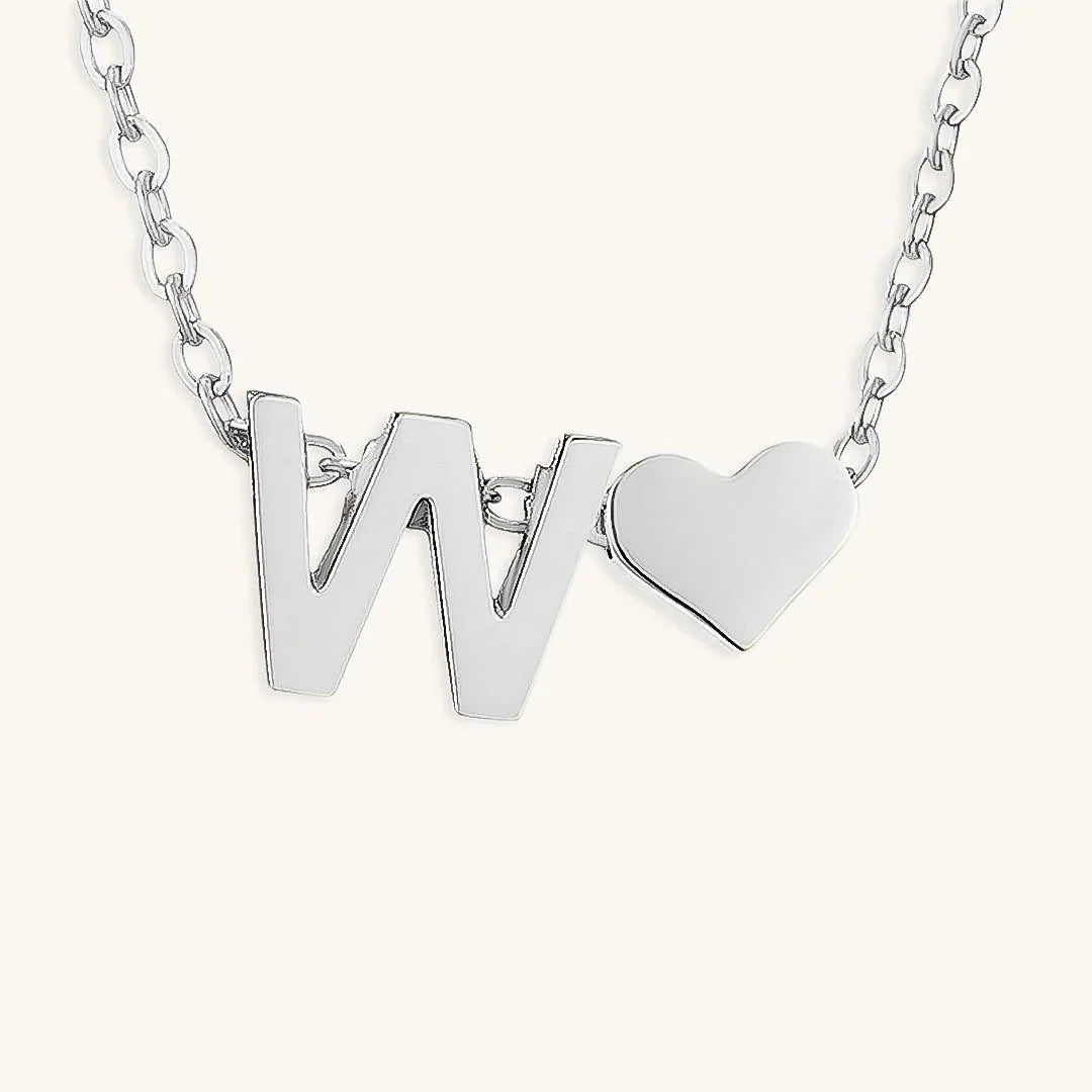 [Royal&Vicky]Ria Initial Letter Gold Necklace