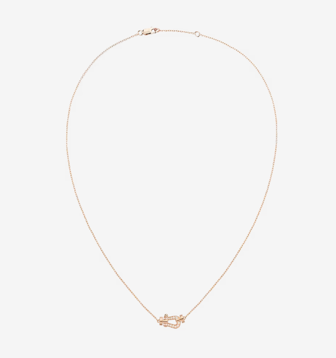 [ROYAL]FORCE 10 DIAMOND PINK GOLD NECKLACE MINI MODEL