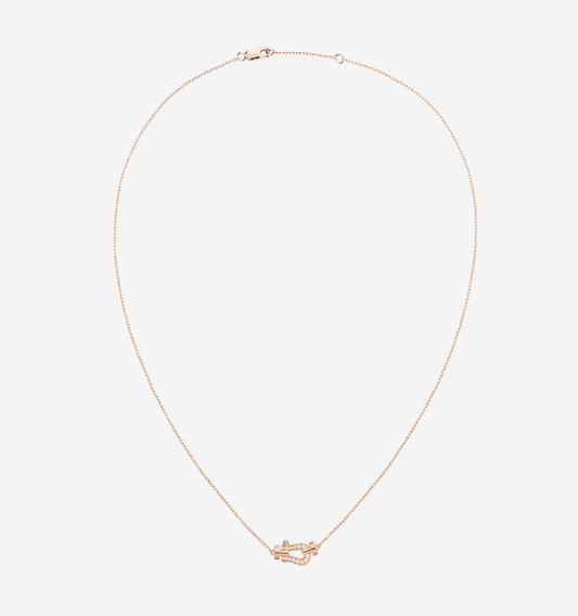 [ROYAL]FORCE 10 DIAMOND PINK GOLD NECKLACE MINI MODEL