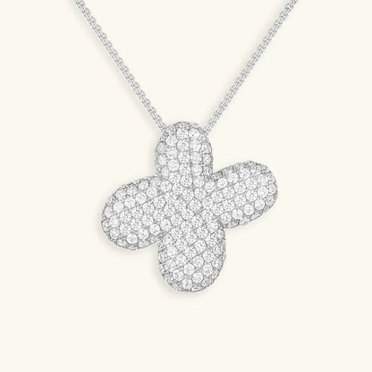 [Royal&Vicky]バブルイニシャルダイヤモンドネックレス