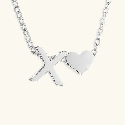 [Royal&Vicky]Ria Initial Letter Gold Necklace