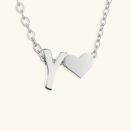 [Royal&Vicky]Ria Initial Letter Gold Necklace