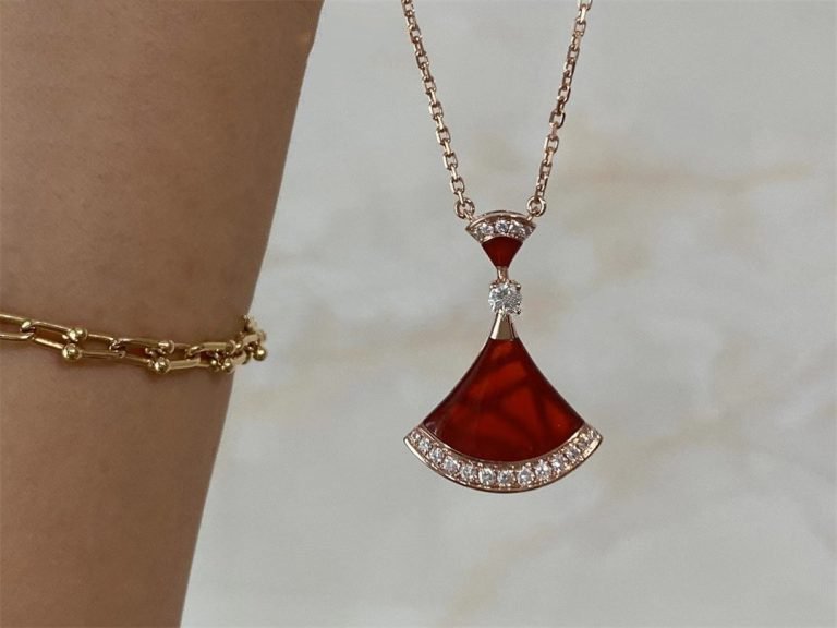 [ROYAL]DREAM NECKLACE CARNELIAN DIAMOND