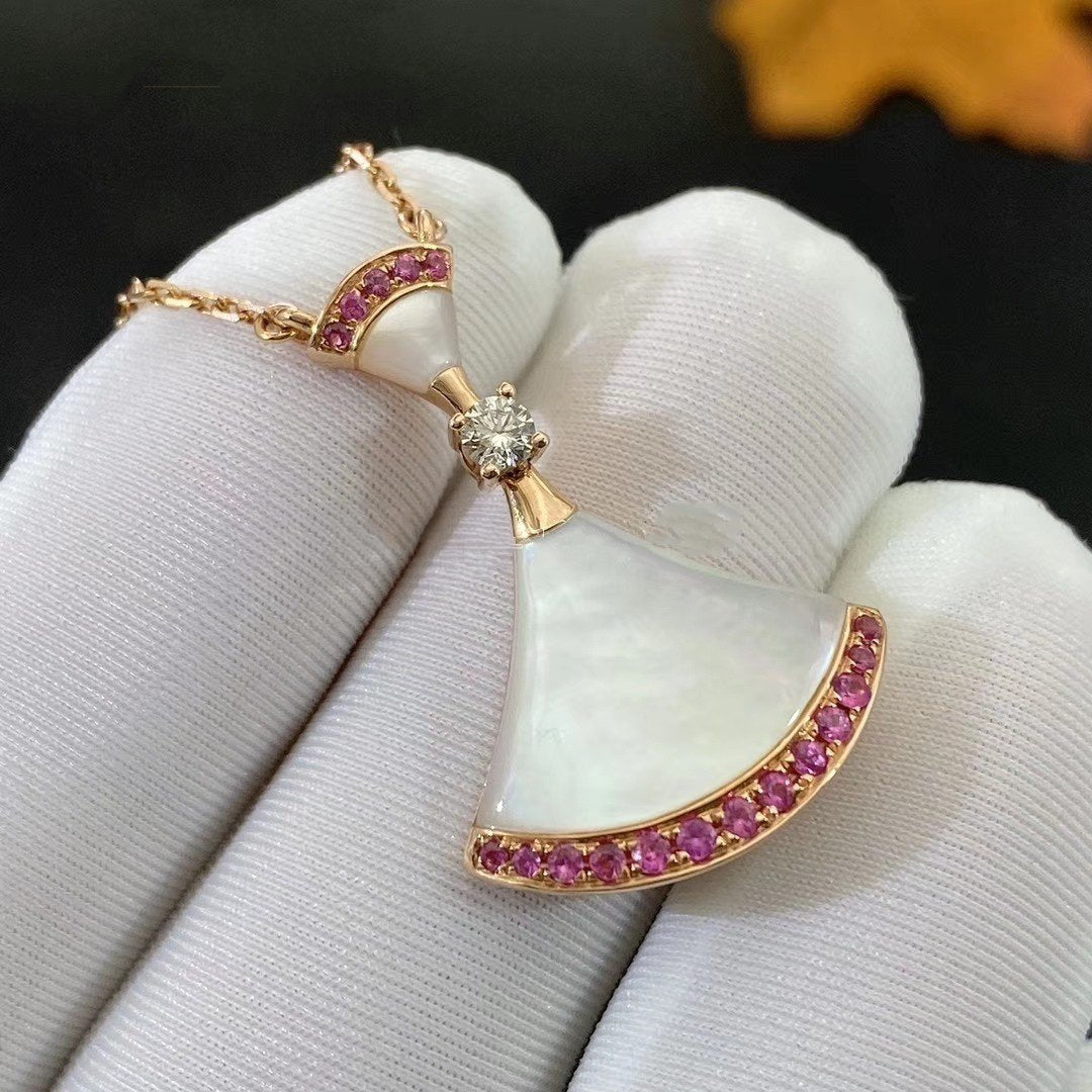 [ROYAL]DREAM NECKLACE MOP PINK DIAMOND