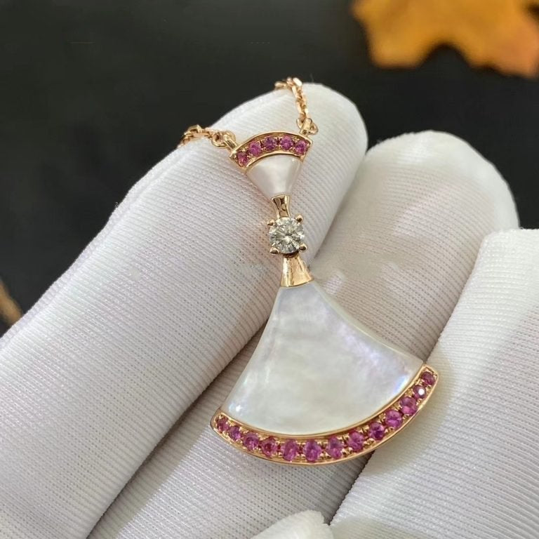 [ROYAL]DREAM NECKLACE MOP PINK DIAMOND