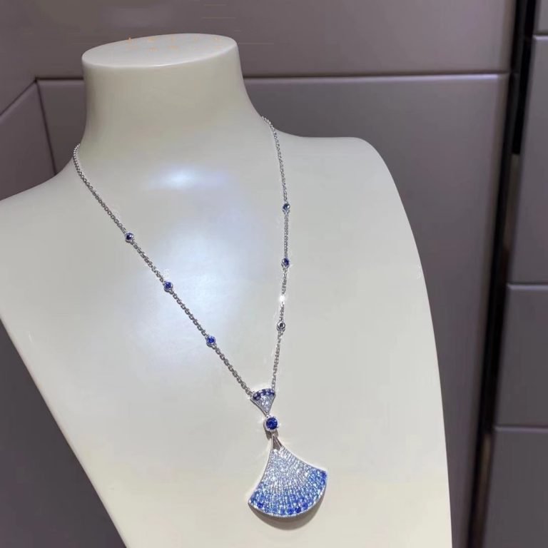 [ROYAL]DREAM NECKLACE AGATE SILVER DIAMOND