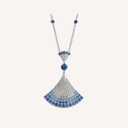 [ROYAL]DREAM NECKLACE AGATE SILVER DIAMOND