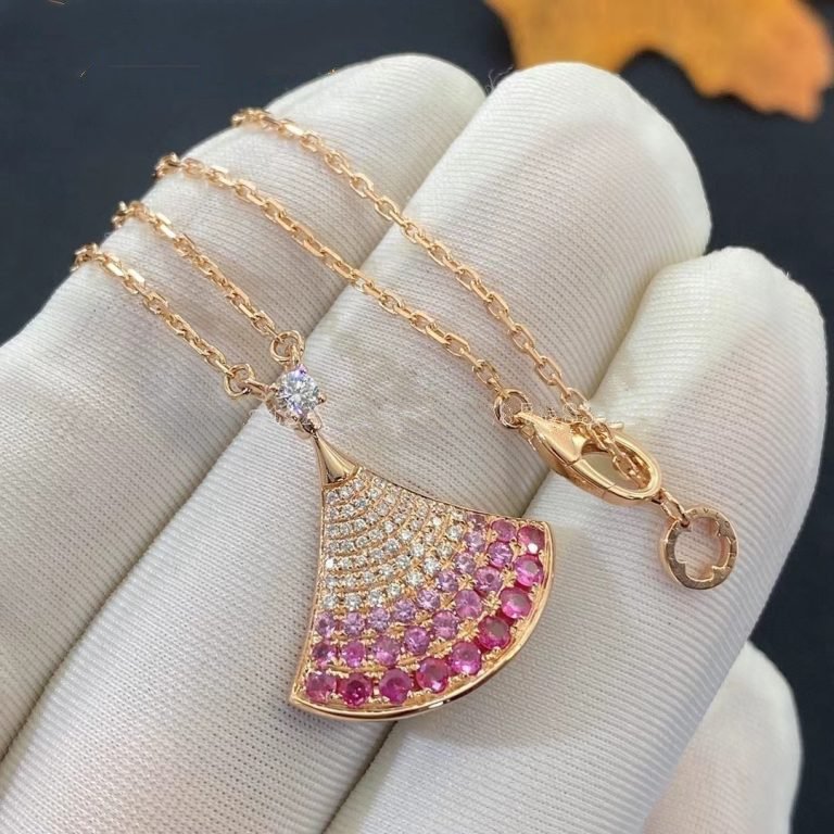 [ROYAL]DREAM NECKLACE PINK GOLD PINK DIAMOND