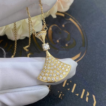 [ROYAL]DREAM NECKLACE GOLD FULL DIAMOND