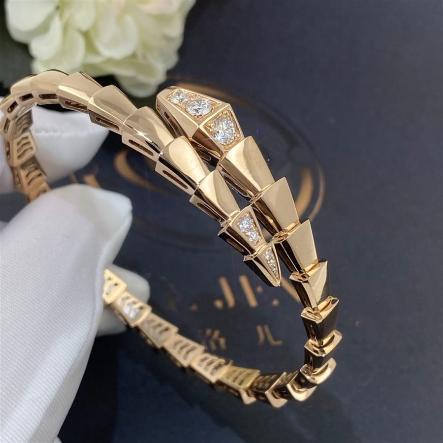 [LUXE]SERPENTI ARMBAND DIAMANTEN ROTGOLD