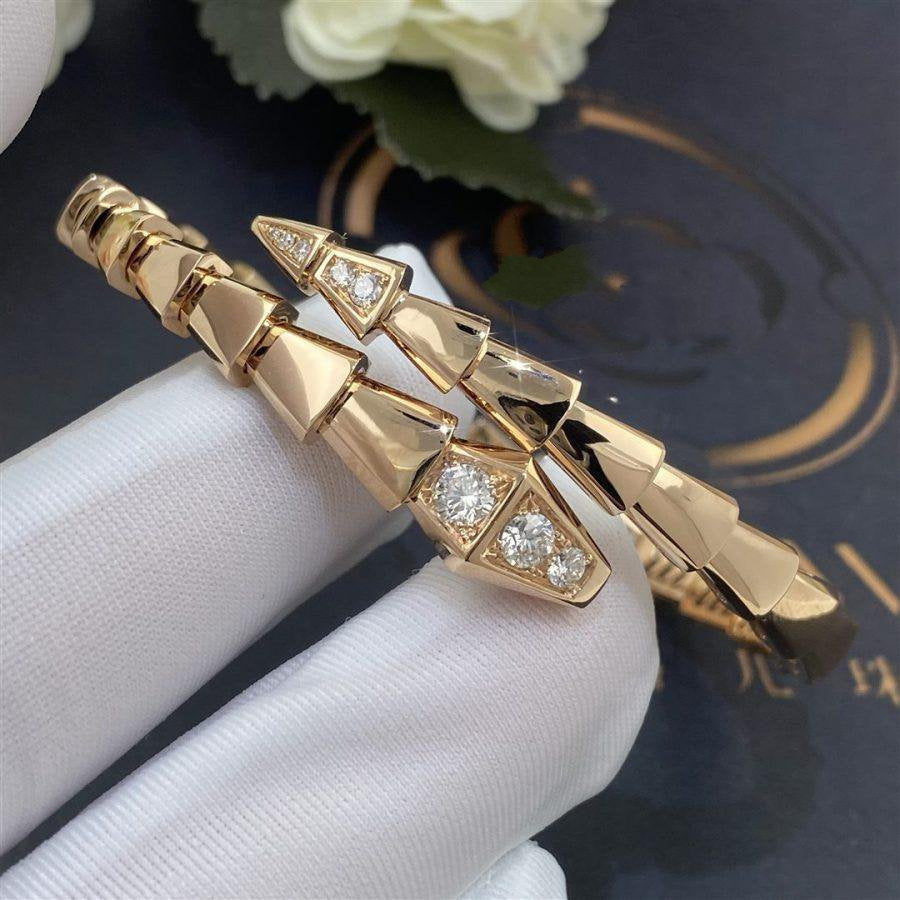 [LUXE]SERPENTI ARMBAND DIAMANTEN ROTGOLD