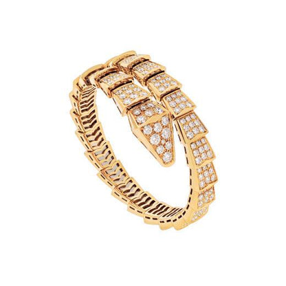 [ROYAL]SERPENTI BRACELET 8MM GOLD DIAMOND