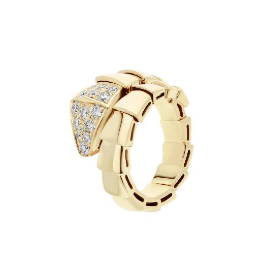 [LUXE]SERPENTI RING GOLD DIAMANT