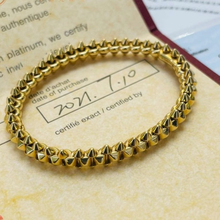 [ROYAL]CLASH GOLD BRACELET