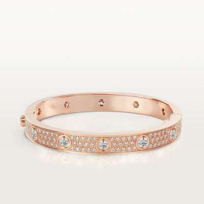 [Royal]LOVE BRACELET 6.1MM DIAMOND-PAVED 10 BIG DIAMONDS