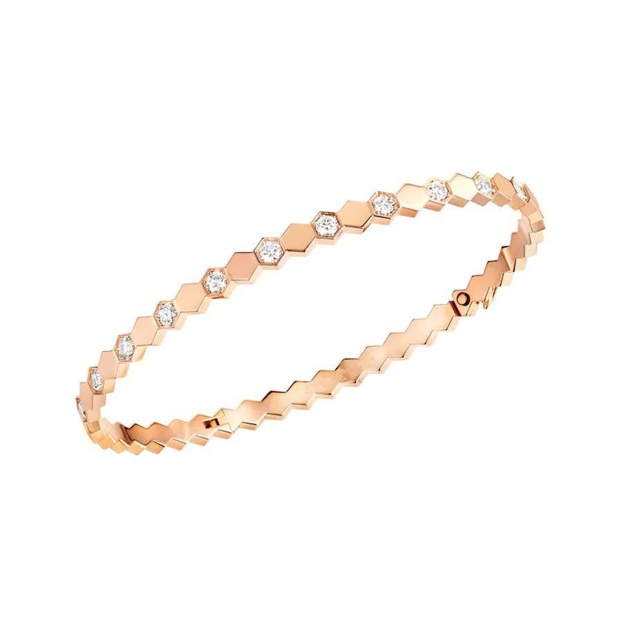 [ROYAL]BEE LOVE PINK GOLD DIAMOND BRACELET