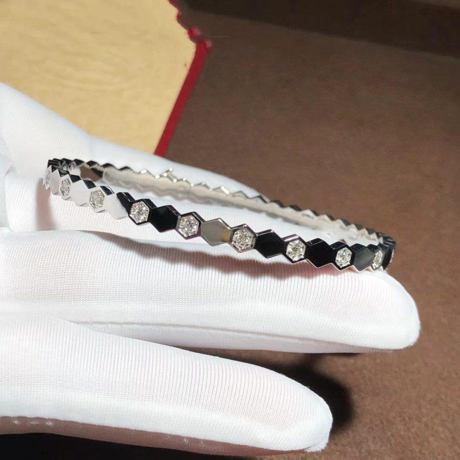 [ROYAL]BEE LOVE SILVER DIAMOND BRACELET