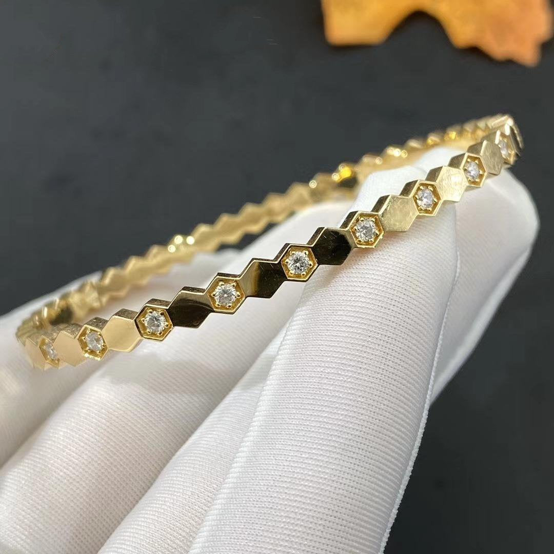 [LUXE]BEE LOVE GOLD DIAMANT ARMBAND 