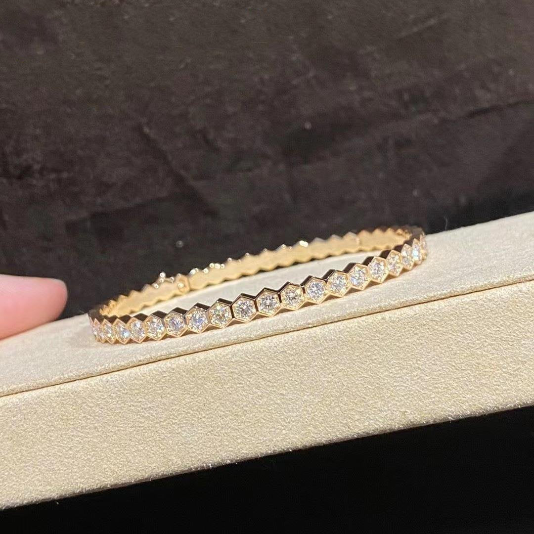 [ROYAL]BEE LOVE GOLD BRACELET FULL DIAMOND