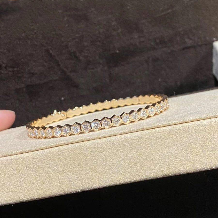 [ROYAL]BEE LOVE GOLD BRACELET FULL DIAMOND