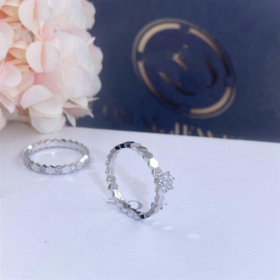 [LUXE]BEE LOVE RING SILBER 1 DIAMANT