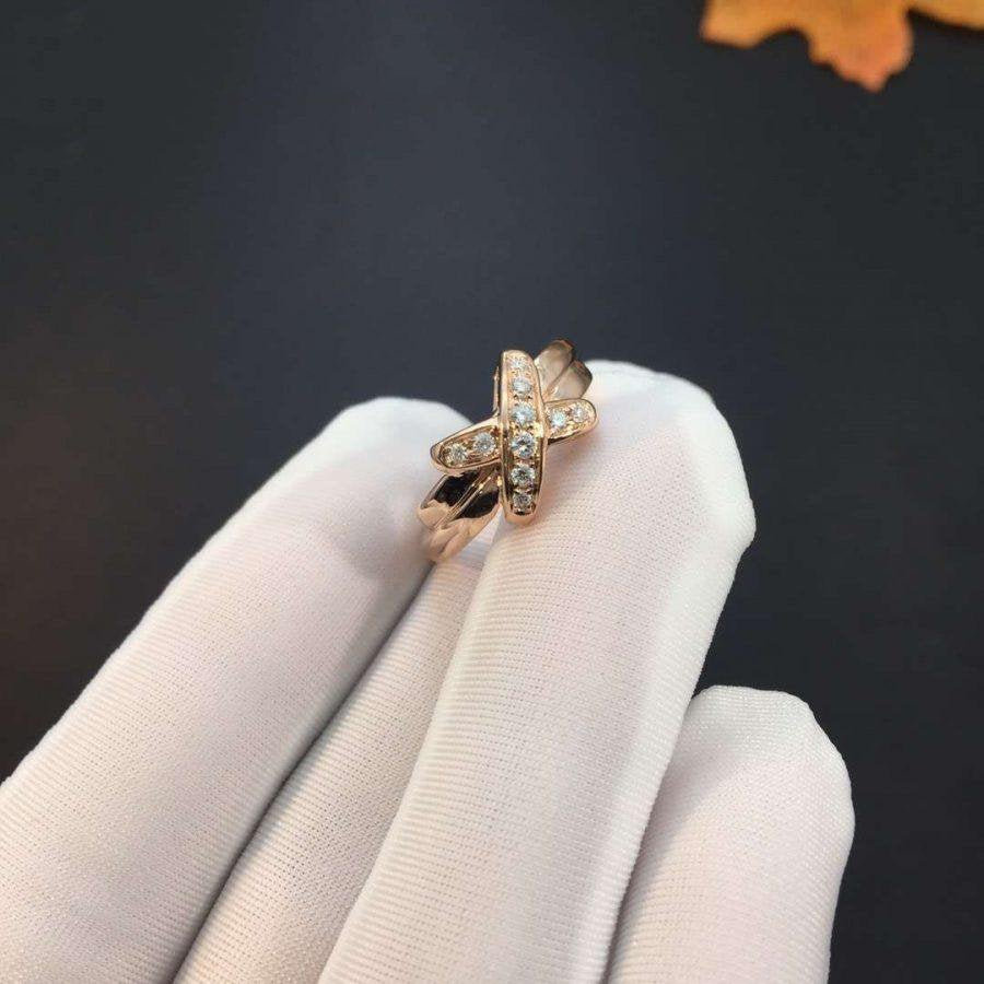 [ROYAL]JEUX DE PINK GOLD DIAMOND RING