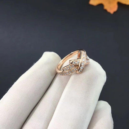 [ROYAL]JEUX DE RING PINK GOLD DIAMOND