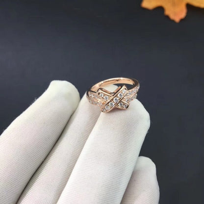 [ROYAL]JEUX DE RING PINK GOLD DIAMOND