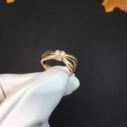 [ROYAL]LIENS RING PINK GOLD DIAMOND