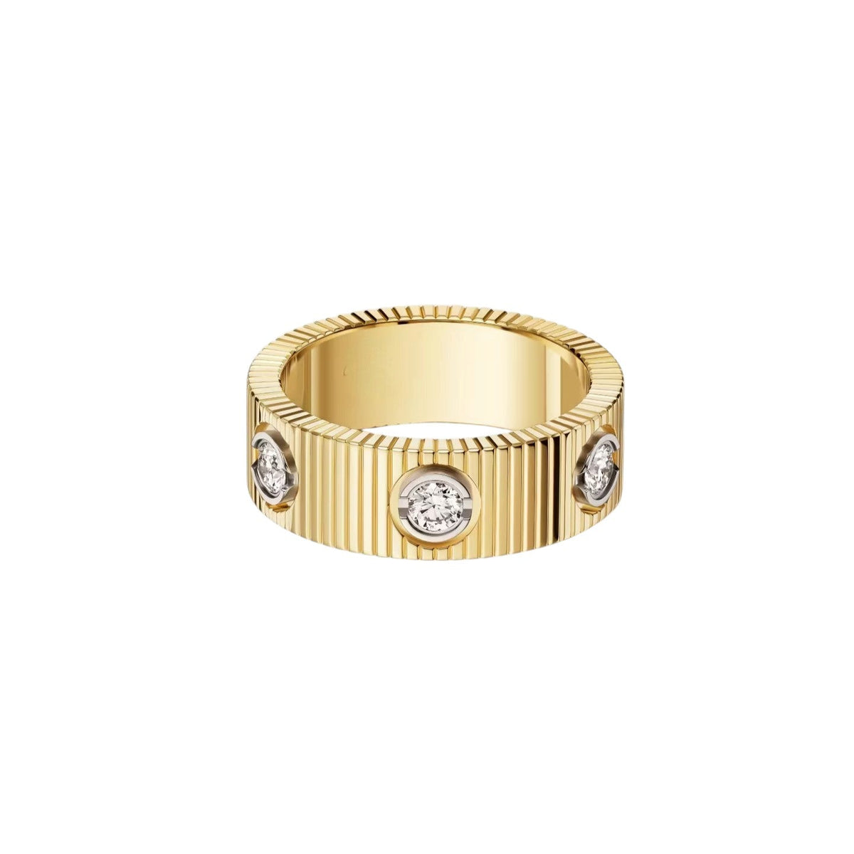 [Royal&Vicky]LOVE 6.5MM UNLIMITED RING, 6 DIAMONDS