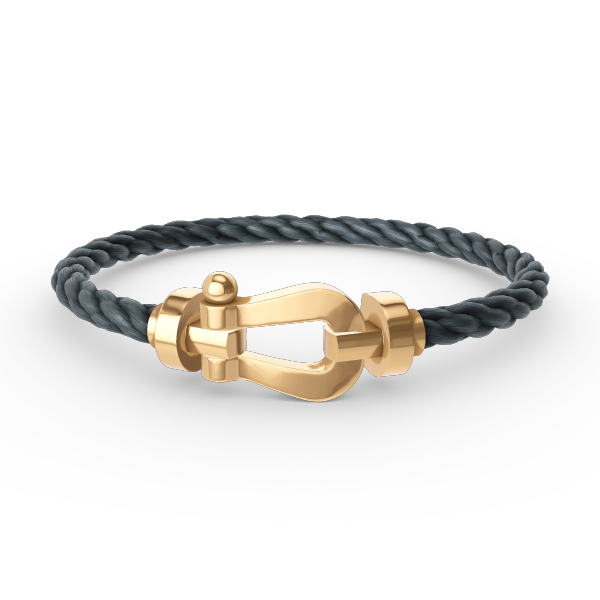 [LUXE]FORCE GROSSES HUFEISENARMBAND OHNE DIAMANT GOLD