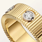 [Royal&Vicky]LOVE 6.5MM UNLIMITED RING, 6 DIAMONDS