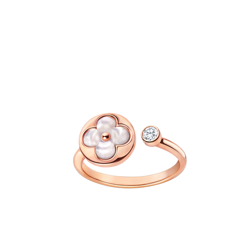 [Royal&Vicky]SUN 1 DIAMOND PINK MOP RING