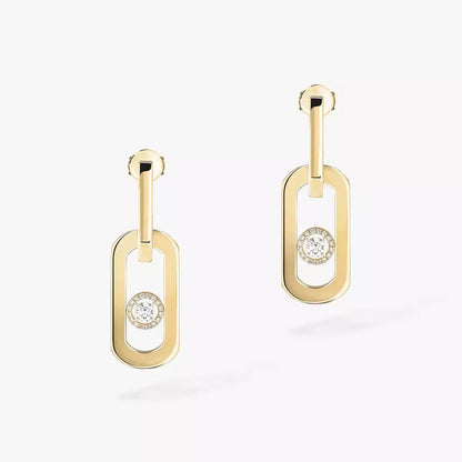 [Royal&Vicky] So Move XL Diamond Hoop Earring